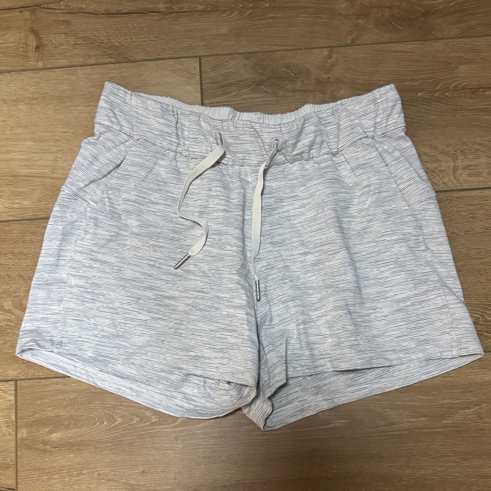 Lululemon Athletica Light Gray Athletic Shorts